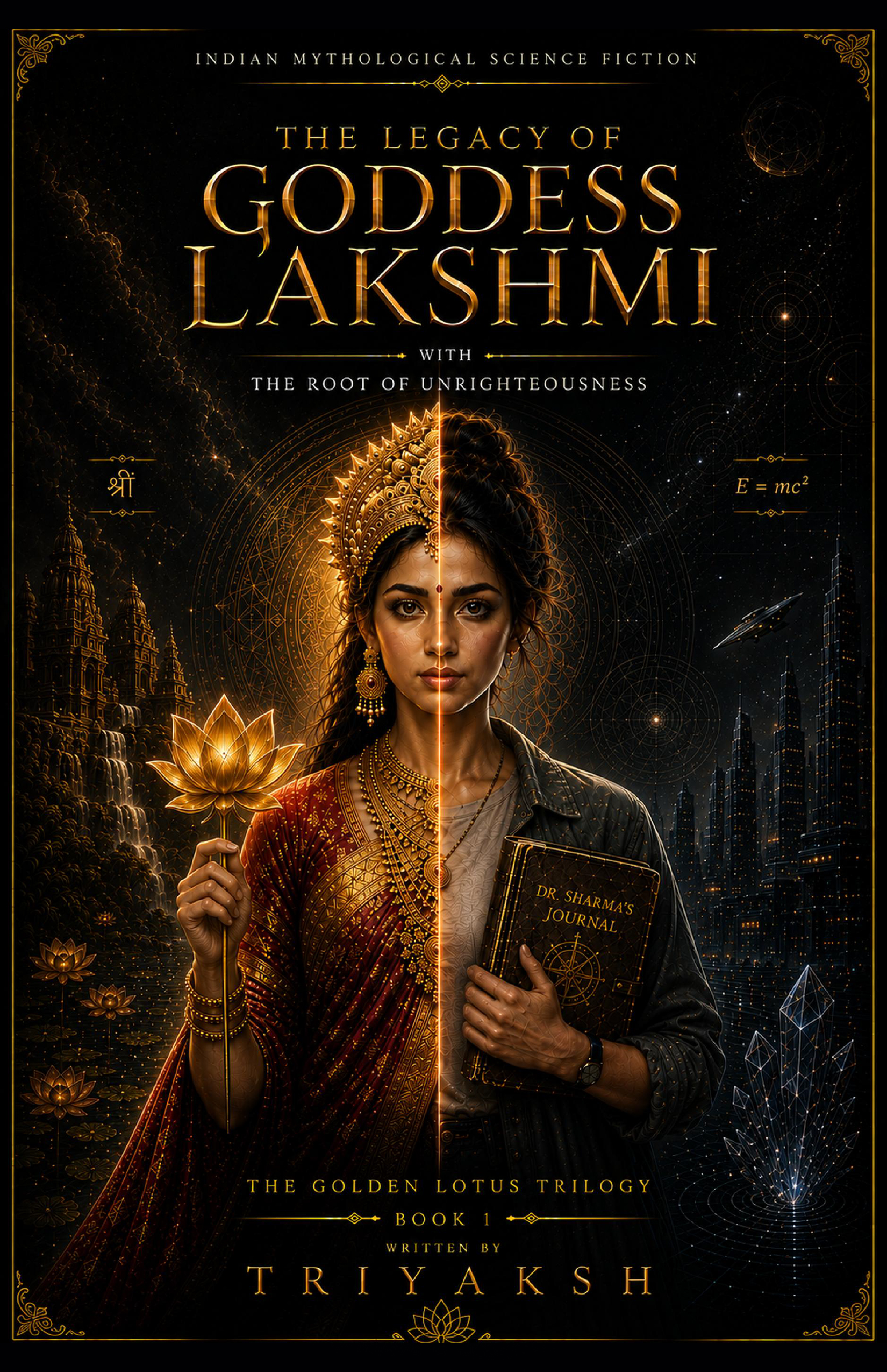 THE LEGACY OF GODDESS LAKSHMI WITH THE ROOT OF UNRIGHTEOUSNESS | (The Golden Lotus Trilogy) Book - 1